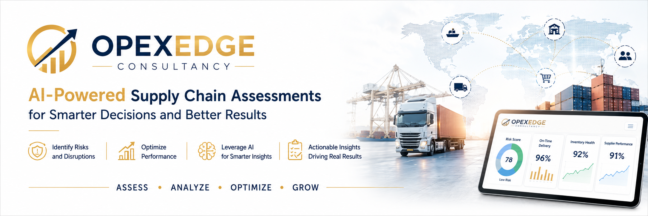 AI-powered supply chain assessment