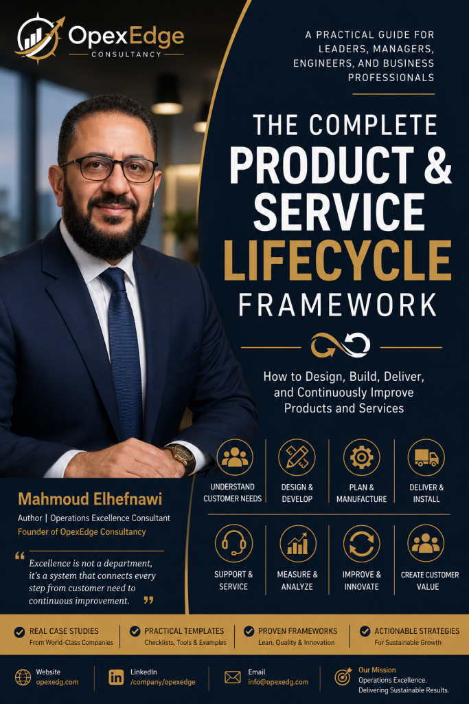 Product and Service Lifecycle Framework — Now Available on Amazon