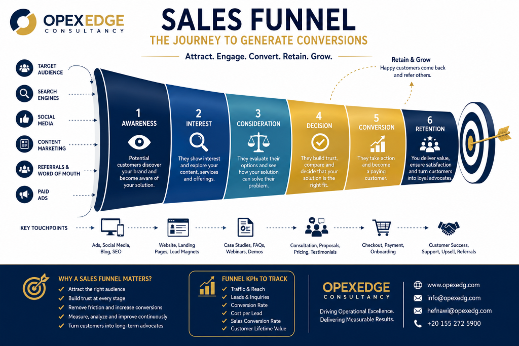 Sales Funnel: The Journey to Generate Conversions