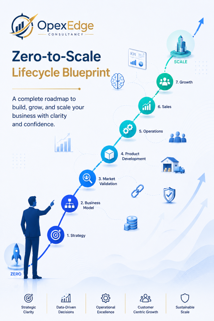 Zero to Scale: The Complete Business Lifecycle Blueprint