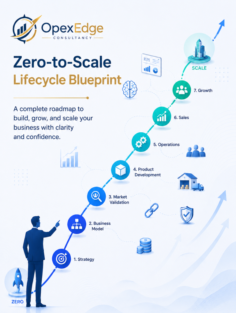 Zero to Scale: The Complete Business Lifecycle Blueprint