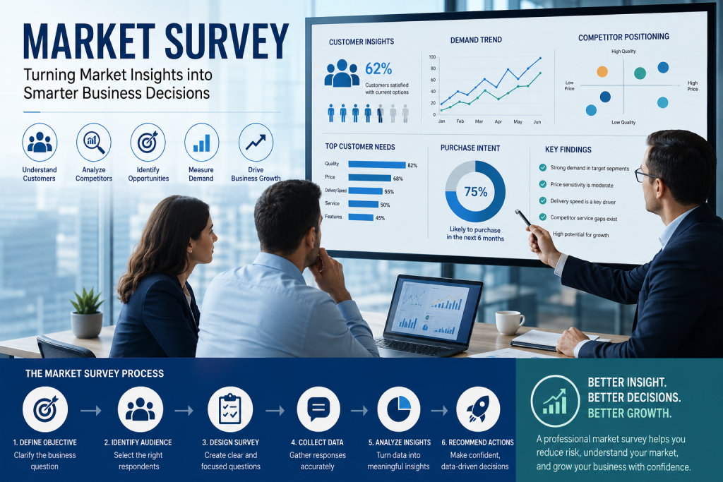 Market Survey: The Strategic Foundation for Smarter Business Decisions