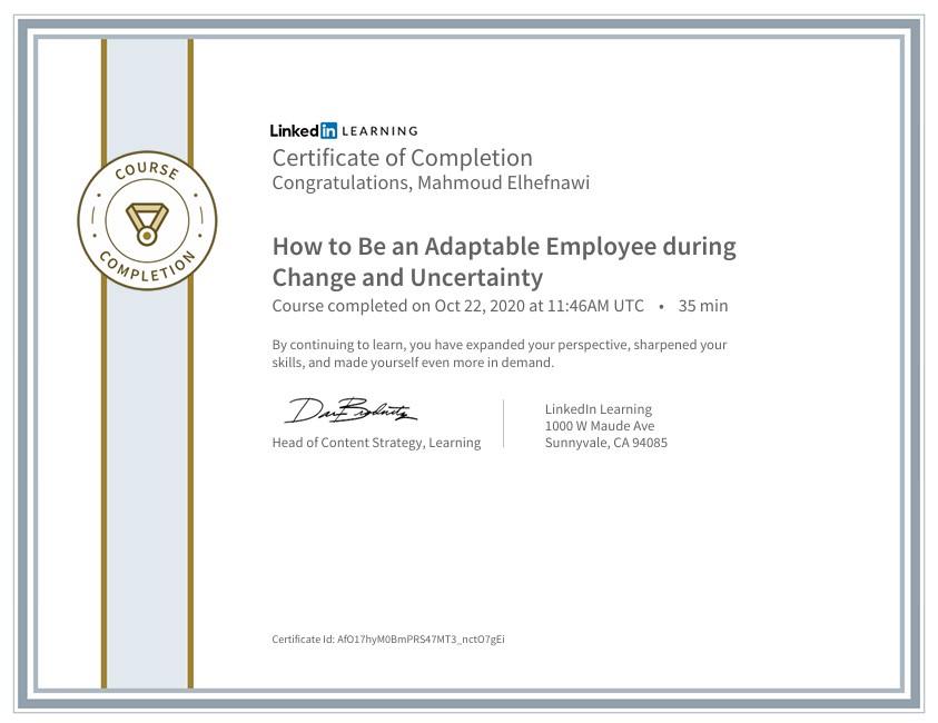How to Be an Adaptable Employee during Change and Uncertainty