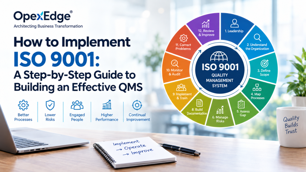 How to Implement ISO 9001- A Step-by-Step Guide to Building an Effective QMS