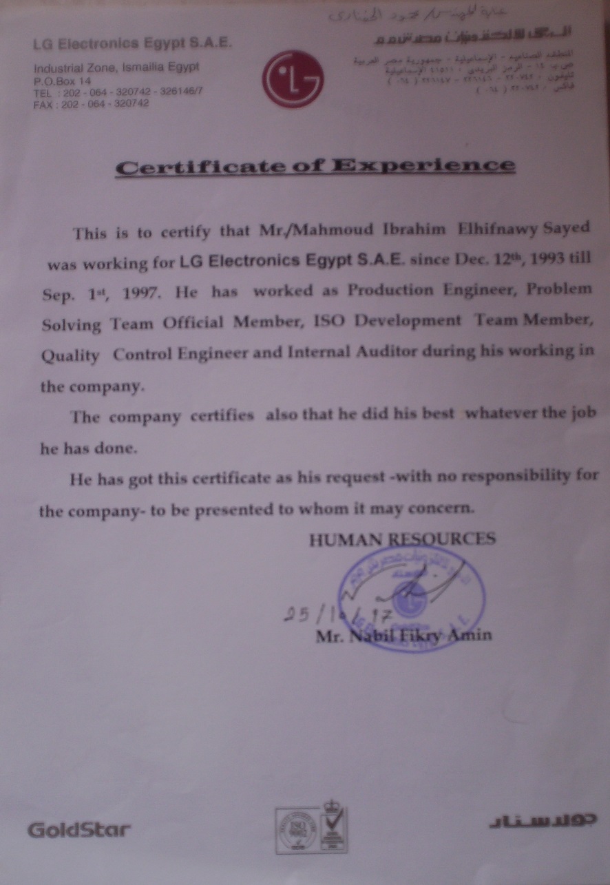 LG-certif