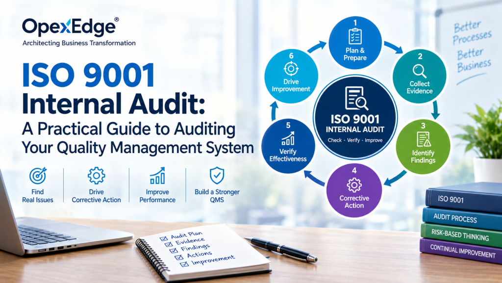 ISO 9001 internal audit process and QMS audit guide