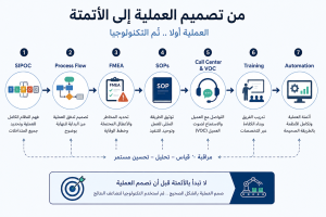 After-sales process transformation from process design to automation