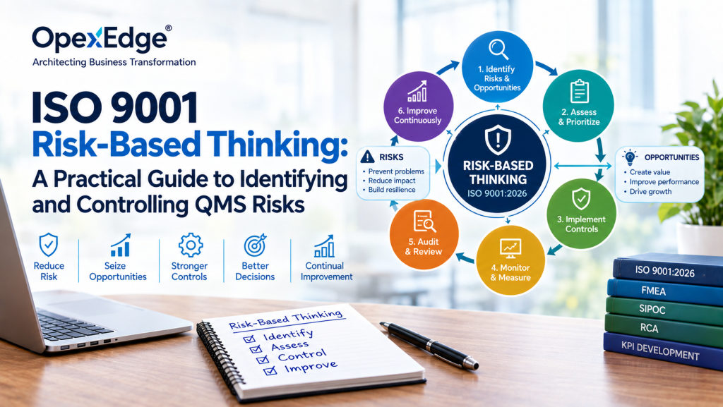 ISO 9001 risk-based thinking and QMS risk management